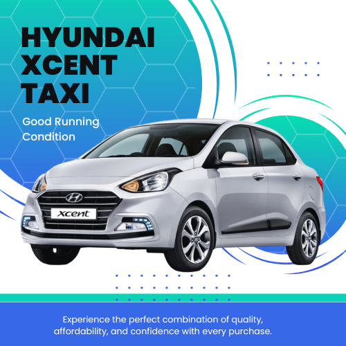 2017 Hyundai Xcent Taxi - Good Running Condition